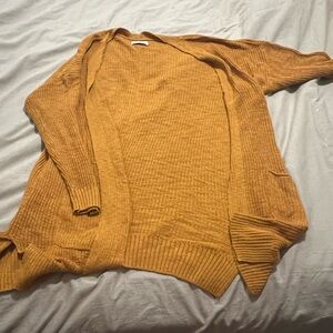 Women’s Sonoma good for life XXL yellow cardigan